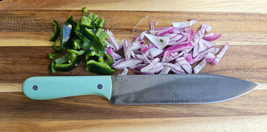 Chef's Knife - Tiffany Blue